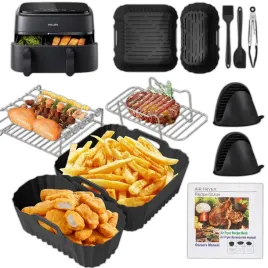 zestaw-akcesoriow-do-frytkownicy-wkladki-stojaki-air-fryer-dual-basket-x10