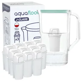 dzbanek-filtrujacy-aquafloow-j-class-25l-mietowy-12x-filtr-wody-class