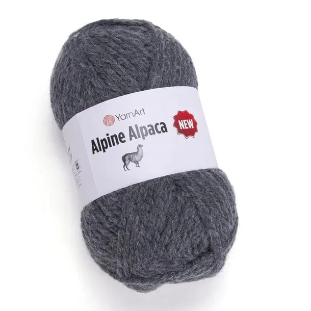 YarnArt Alpine Alpaca New 1436 grafitowy
