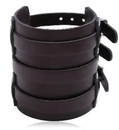szeroka-bransoleta-ze-skory-regulowana-80-mm-brazowa