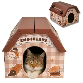 drapak-dla-kota-kartonowy-domek-budka-tektura-legowisko-2w1-chocolate-yhy3