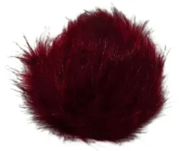 pompon-futrzany-10-cm-burgundowy