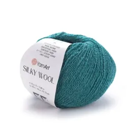 yarnart-silky-wool-339-szmaragdowy