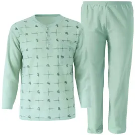 pizama-meska-bawelniana-frota-dlugi-rekaw-pidzama-spodnie-5xl-6xl