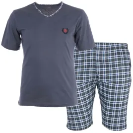 pizama-meska-bawelniana-krotki-rekaw-krotkie-spodenki-rozmiar-l-xl