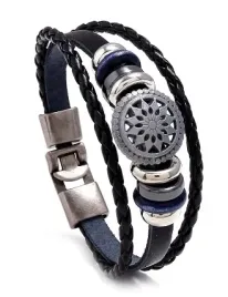 modna-i-popularna-bransoletka-meska-z-kwiatami-i-koralikami-na-prezent-20cm