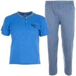 pizama-meska-krotki-rekaw-wygodna-bawelniana-dlugie-spodnie-roz-xl-xxl