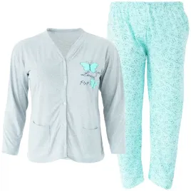 pizama-damska-rozpinana-bawelniana-dwuczesciowa-duze-rozmiary-xl-xxl