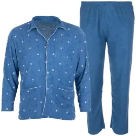 pizama-meska-bawelniana-frota-dlugi-rekaw-rozpinana-frotte-spodnie-xxl-3x