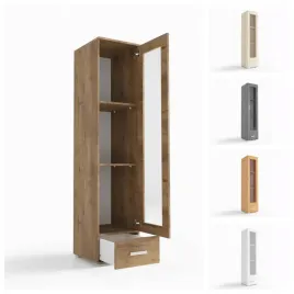 witryna-regal-z-szuflada-50-cm-trufla-vk17-o-sofa-solidne-meble-salonowe