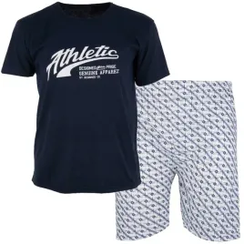 pizama-meska-pidzama-bawelniana-krotki-rekaw-krotkie-spodenki-roz-3xl-4xl