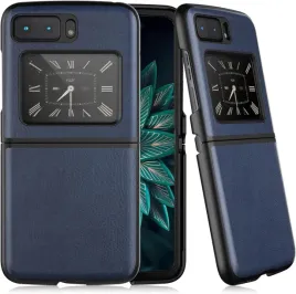 cresee-etui-skorzane-do-motorola-moto-razr-2022-skora-pancerne-granatowe