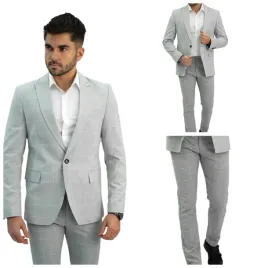 garnitur-marynarka-spodnie-meskie-slim-szary-w-biala-krate-roz-62-42-xxl