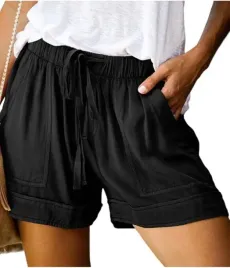 krotkie-spodenki-damskie-szory-casual-letnie-czarne-m
