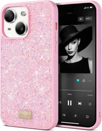 bling-and-co-etui-do-iphone-14-plus-blyszczace-pancerne-diamentowe-rozowe