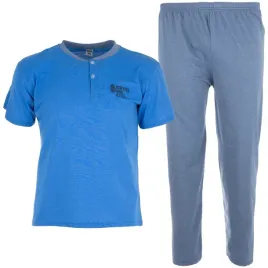 pizama-meska-krotki-rekaw-wygodna-bawelniana-dlugie-spodnie-roz-3xl-4xl