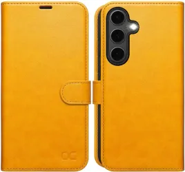 ocase-etui-skorzane-z-klapka-do-samsung-galaxy-s24-fe-rfid-portfel-zolte