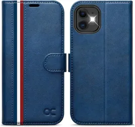 ocase-etui-skorzane-do-iphone-13-pro-z-klapka-portfel-rfid-niebieskie