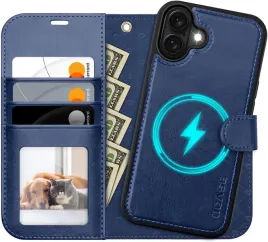 ocase-skorzane-etui-do-iphone-16-z-klapka-rfid-2w1-pasek-granatowe