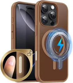 miracase-etui-magsafe-do-iphone-16-pro-2-x-szklo-tytan-pustynny-brazowe