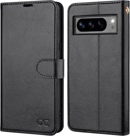 ocase-skorzane-etui-do-google-pixel-8-pro-z-klapka-portfel-rfid-czarne