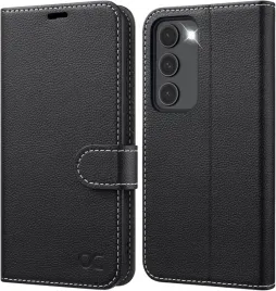 ocase-etui-skorzane-z-klapka-do-samsung-galaxy-s23-rfid-czarne-biala-nitka