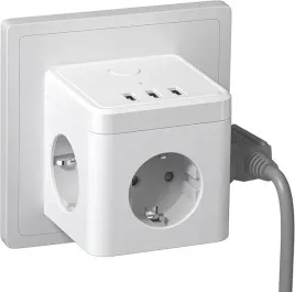 zld-33eu-kostka-zasilajaca-6w1-3x-gniazdo-3x-usb-c-power-cube-2500w-bialy