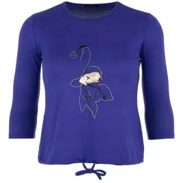 elegancka-bluzka-damska-bluzki-damskie-z-rekawem-3-4-rozmiar-44-46