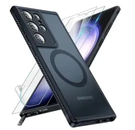 tocol-magsafe-etui-do-samsung-galaxy-s23-ultra-mat-czarny-2x-folia-na-lcd