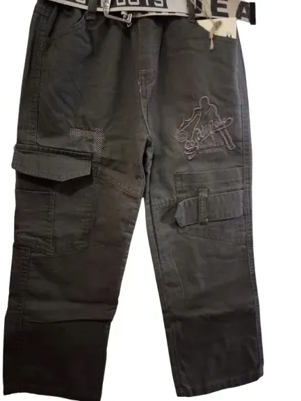 spodnie-chlopiece-134-materialowe-marka-bez-marki