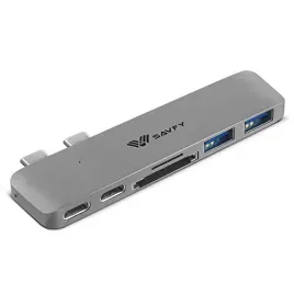 savfy-6w1-usb-c-hub-czytnik-sd-usb-3-0-do-macbook-pro-air-thunderbolt