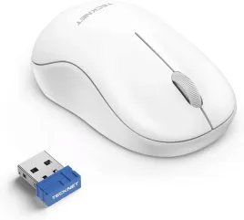 tecknet-ewm01233-mysz-bezprzewodowa-usb-3200-dpi-mala-slim-biala