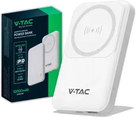 v-tac-vt-3529-powerbank-magsafe-10000mah-pd-20w-usb-c-usb-szybkie-ladowanie
