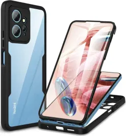 cenhufo-etui-do-xiaomi-redmi-note-12-4g-etui-pancerne-360-mocne-czarne