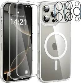 copike-etui-magsafe-iphone-16-pro-2x-szklo-lcd-2x-szklo-aparat-bezbarwne