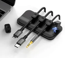 magnetic-organizer-na-kable-magnetyczny-5-uchwytow-opaska-na-kable-zapinka