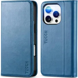 tucch-etui-skorzane-do-iphone-16-pro-portfel-rfid-stojak-niebieskie