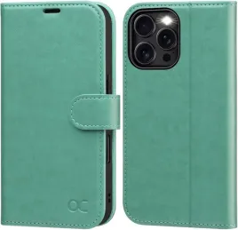 ocase-etui-skorzane-z-klapka-do-iphone-16-pro-stojak-portfel-rfid-zielone