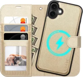 ocase-skorzane-etui-do-iphone-16-magsafe-stojak-porfel-zloty-2w1-pasek