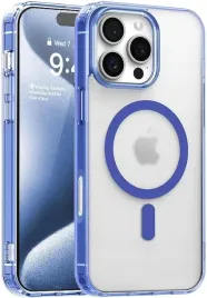 liukm-pancerne-etui-magsafe-iphone-16-pro-max-polprzezroczyste-niebieskie