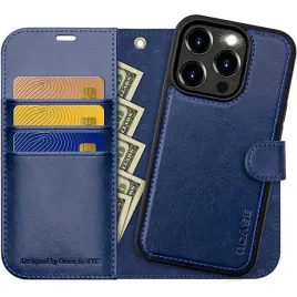 ocase-etui-skorzane-do-iphone-15-pro-stojak-magsafe-granatowe-portfel-2w1