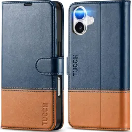 tucch-etui-skorzane-z-klapka-do-iphone-16-portfel-rfid-granatowo-brazowy