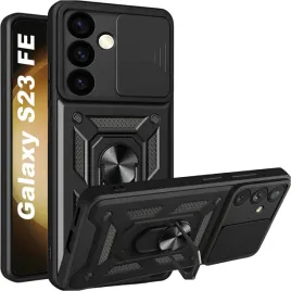 sjtc-etui-do-samsung-galaxy-s23-fe-pancerne-oslona-obiektywu-stojak-czarne
