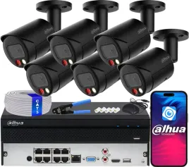 zestaw-monitoringu-6x-ipc-hfw2449s-s-il-0280b-b-4mp-dahua-wizsense-light