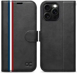 ocase-etui-skorzane-z-klapka-do-iphone-16-pro-portfel-rfid-stylowy-grafit