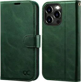 ocase-etui-skorzane-z-klapka-do-iphone-14-pro-max-stojak-portfel-zielone