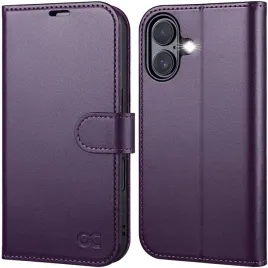 ocase-etui-skorzane-do-iphone-16-plus-z-klapka-portfel-rfid-ciemny-fiolet