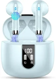 drsaec-j55-sluchawki-bezprzewodowe-bluetooth-5-3-led-ipx7-56h-niebieskie