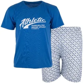 pizama-meska-pidzama-bawelniana-krotki-rekaw-krotkie-spodenki-roz-3xl-4xl