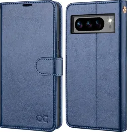 ocase-skorzane-etui-do-google-pixel-8-pro-z-klapka-portfel-rfid-granatowe